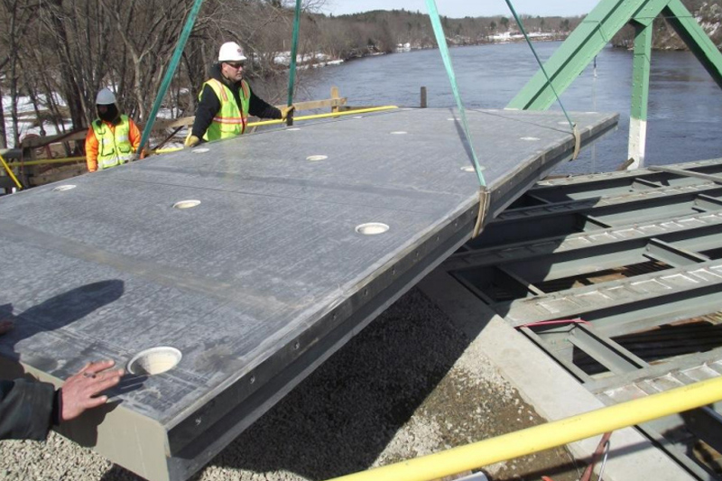 ​SPARE Successfully Completed Massachusetts Steel Bridge Deck Renovation Project FRP Hollow Web Technology Leads Industry Innovation